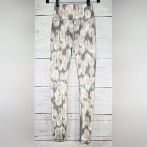 Adidas Optime Essentials Allover Print Flower Tie-Dye Leggings Tights Small